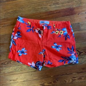 Tropical Linen Shorts